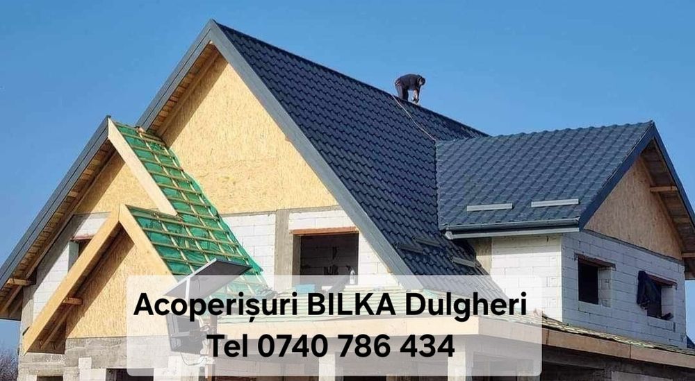 Reparații Acoperișuri Montaj Tabla BILKA Lindab hidroizolații