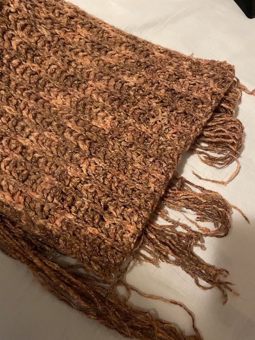 Fular gros/calduros de iarna esarfa h&m maro/roz