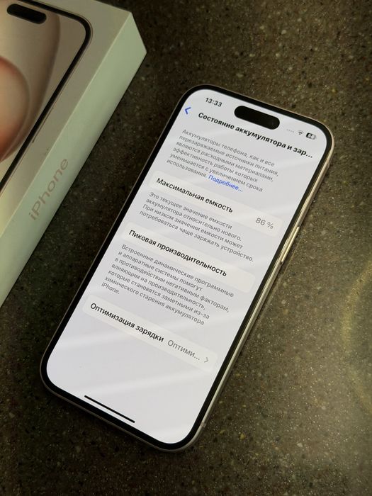 Iphone 15 128gb 86% емкость