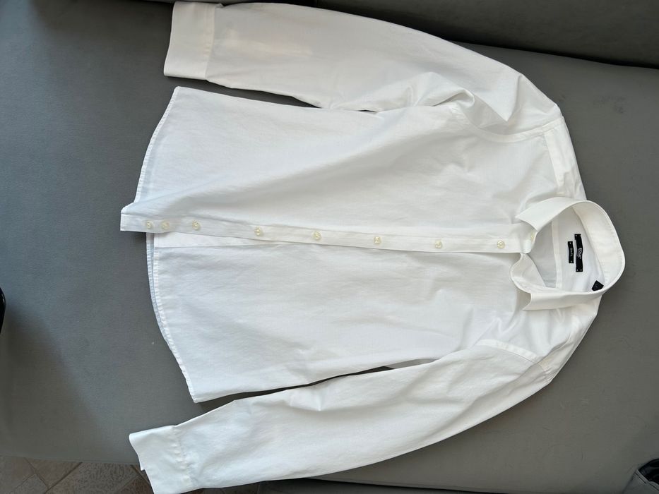 Син костюм размер s