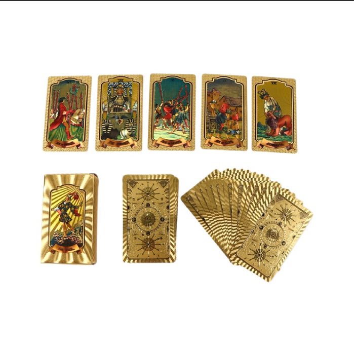 Таро Уэйта классические , большие, золотые подарочные, оригинал