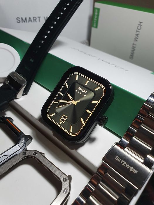 SmartWatch BlitzWolf W-GTC3 1.99 inch HD Apel bluetooth Comenzi Vocale