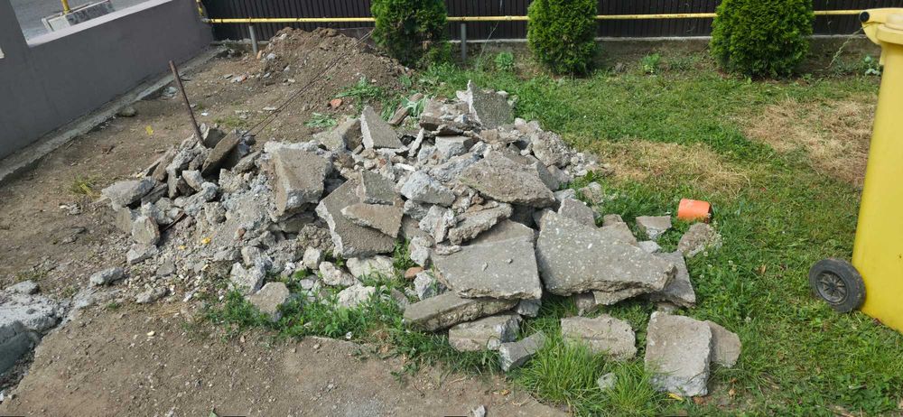 beton rezultat din demolare