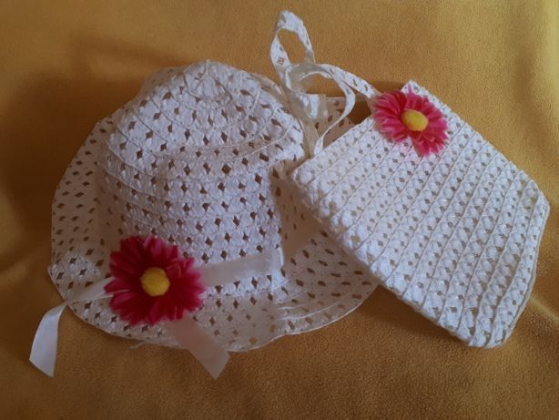 Шляпа + сумочка для девочки