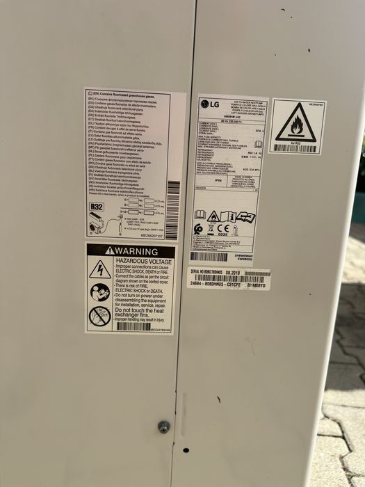 Pompa de căldură LG 9 KW R32