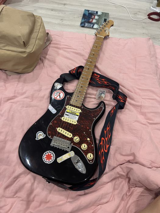 Гитара jet js-300 и комбик ibanez (ibz10gv2)