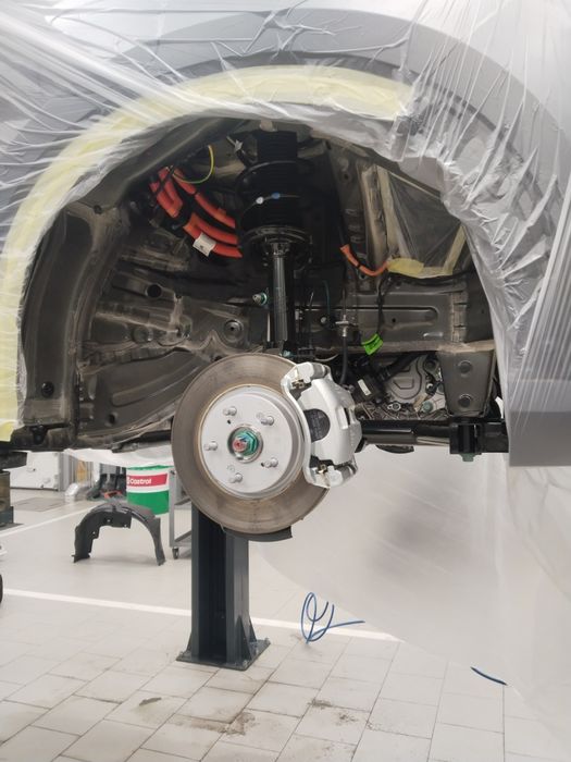 Антикоррозийная оброботка днище