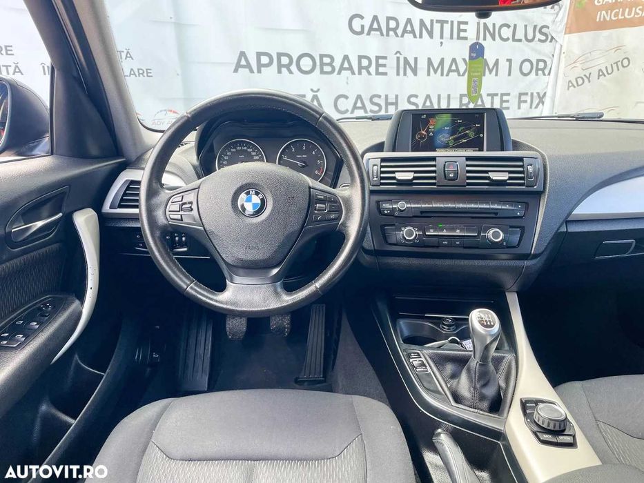 BMW 1er . 1,6d . 2014 . RAR + ITP . Rate fixe . Garantie 12 luni .