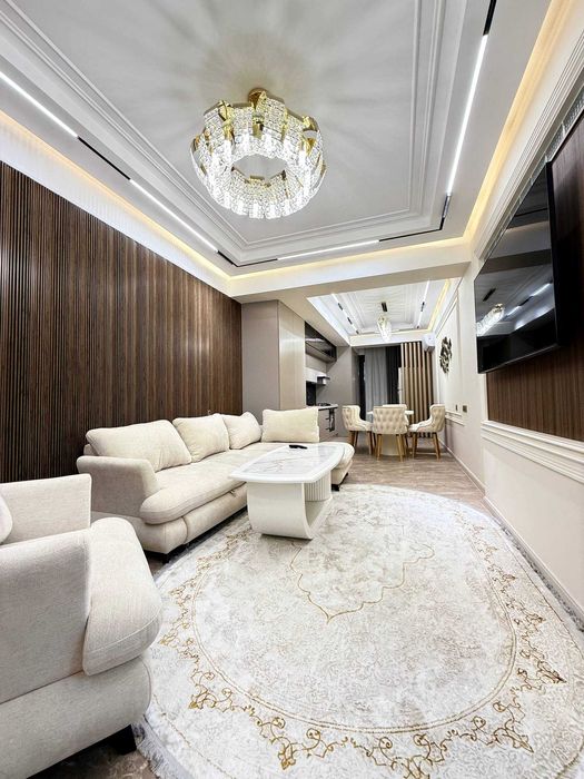 ЖК SEoul Mun 2 комнатная 52м2 Евроремонт под ключ Яккасарай