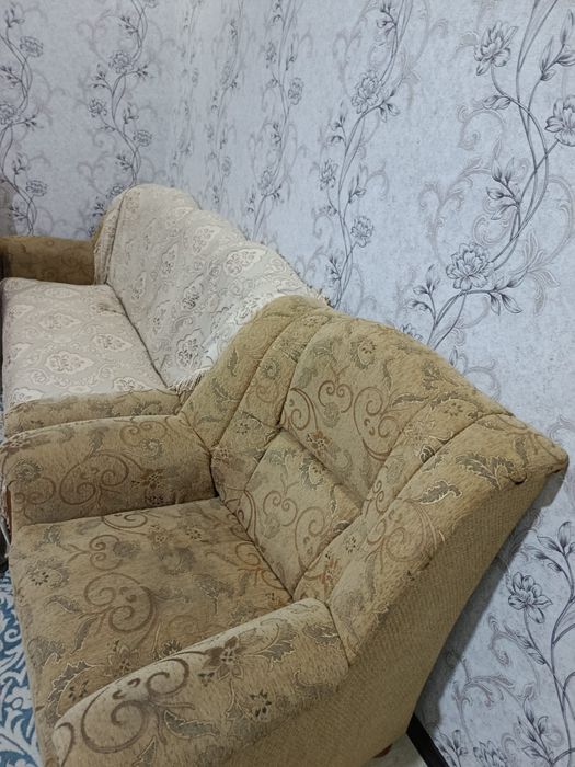 Диваны 2 кресло состояние среднее