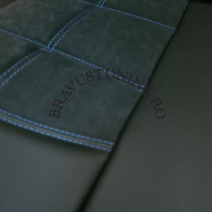 Huse spatar/sezut 2buc/set Material tip Alcantara + Piele ecologica