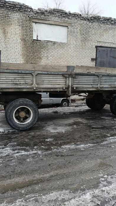 Камаз  бортовой 5320 с прицепом