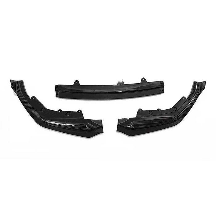 Lip Bara Fata BMW Seria 3 G20 G21 Pre-LCI 2018-2022 Negru Lucios