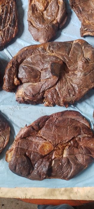 Копчёная конина. Коптим сами. Не жидкий дым.