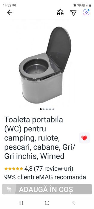 Toaleta portabila adulti