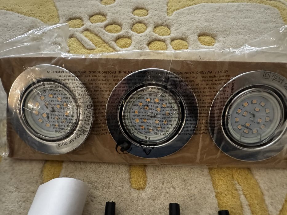 Set 3 spoturi led - Livarno