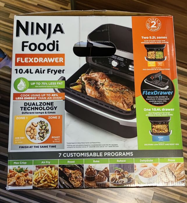 Ninja Foodi air fryer 10.4 литра + аксесоари