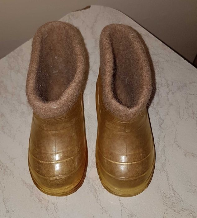 Валенки детские с галошами