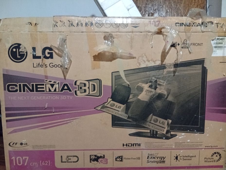 телевизор LG б/у 107[42] см