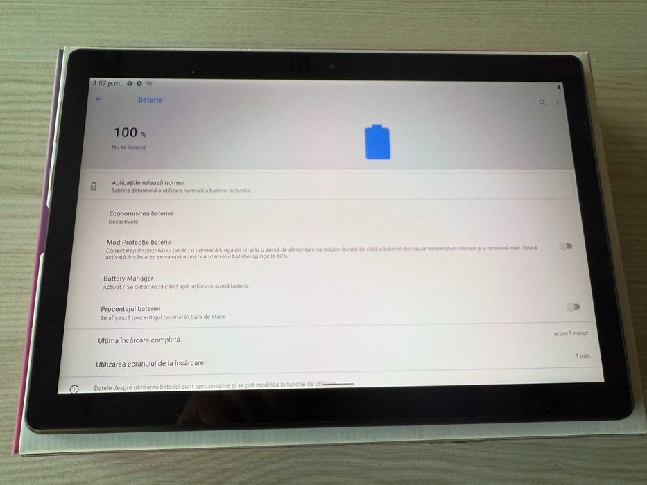 Tabletă Lenovo TAB M10, FHD Rel, Slate Black 3 Gb RAM + 32 Gb HDD
