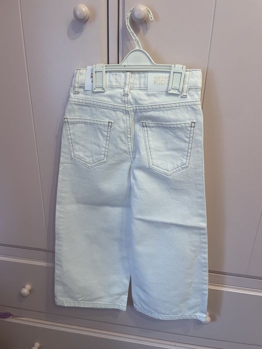 Pantaloni denim wide leg, Koton, 110