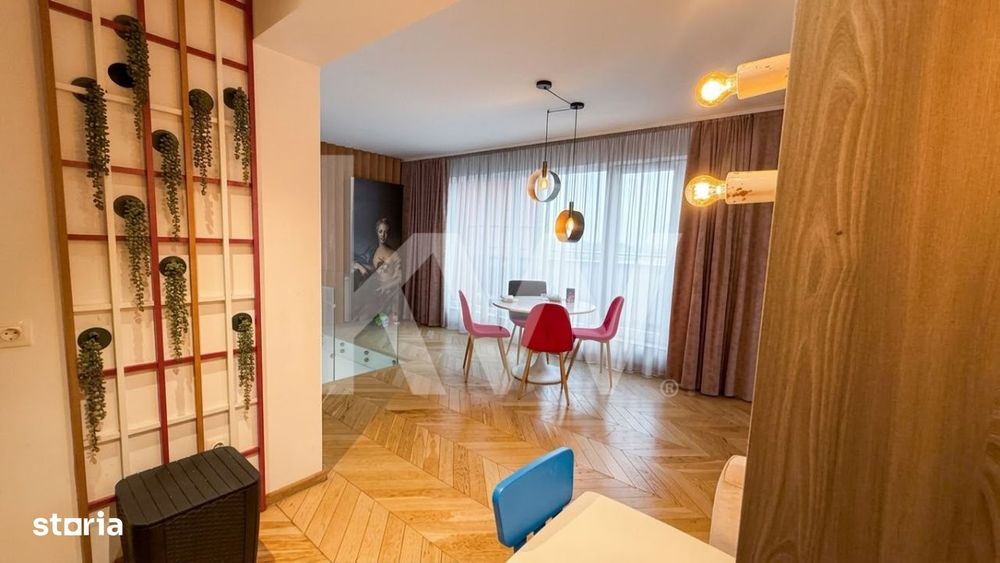 Penthouse pe doua niveluri | 119 mp utili + terasa 35 mp | Maurer Resi