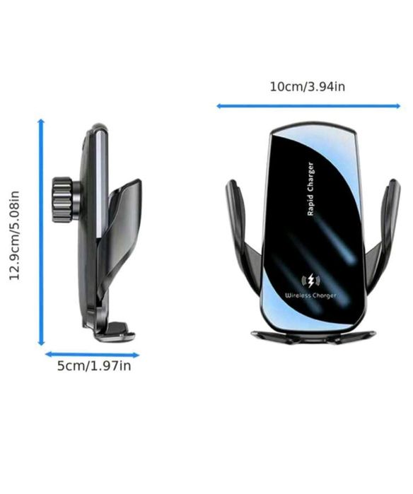 15W бързо безжично зарядно за автомобил