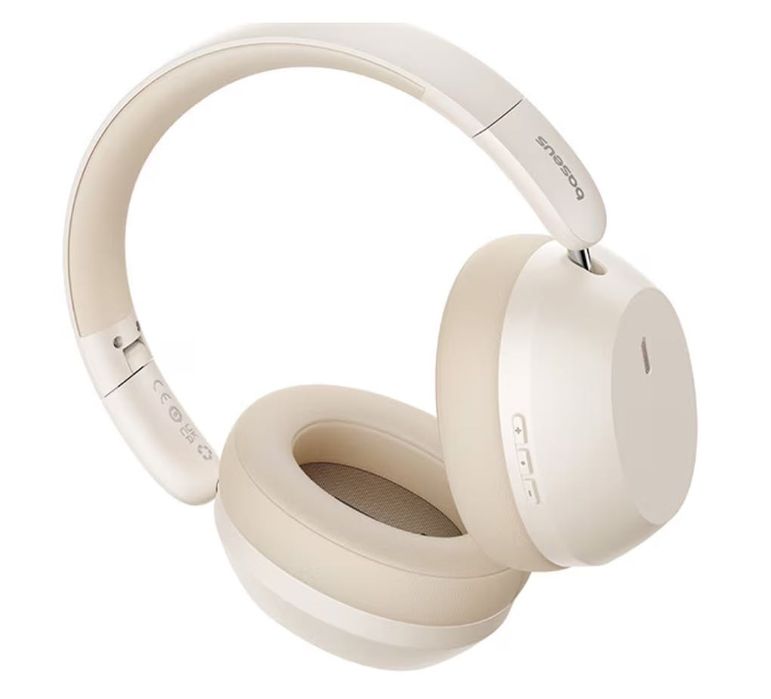 Casti Stereo Baseus Bass 35 Max, Bluetooth A2DP Alb