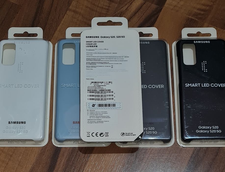 Husa activa originala Samsung Smart Led Cover S20 G980 S20 5G G981
