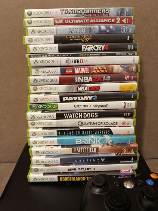 XBOX + 20 JOCURI + 2 controllere