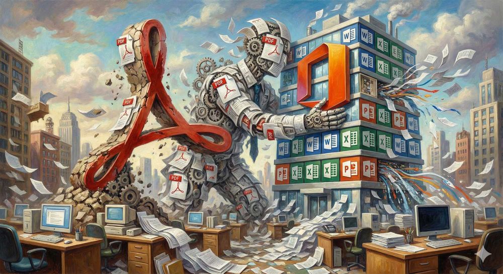 Установка Microsoft Office и Adobe Acrobat Pro