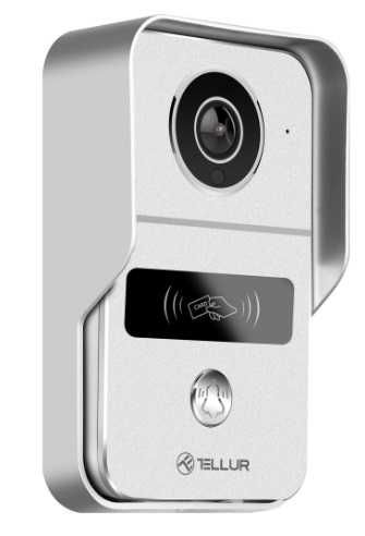 Videointerfon WiFi Lan deschidere cu card si din aplicatie Tuya