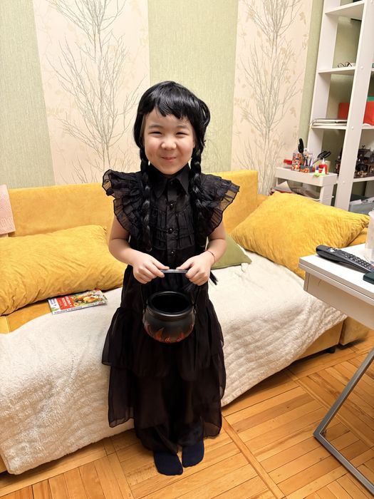 Костюм Уэнсдей детский