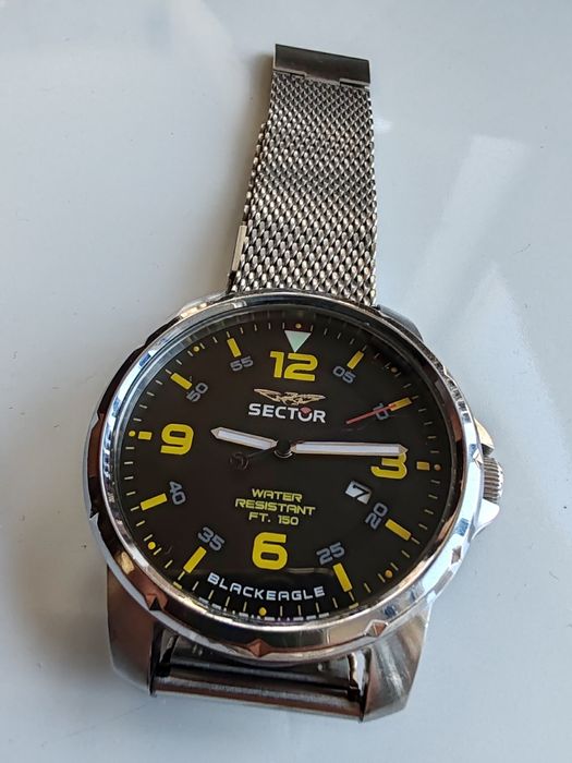 Ceas Sector Black Eagle Quartz 46,5 mm