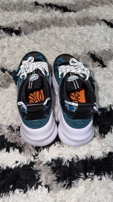 SUMMER READY!! Versace Chain Reaction Blue