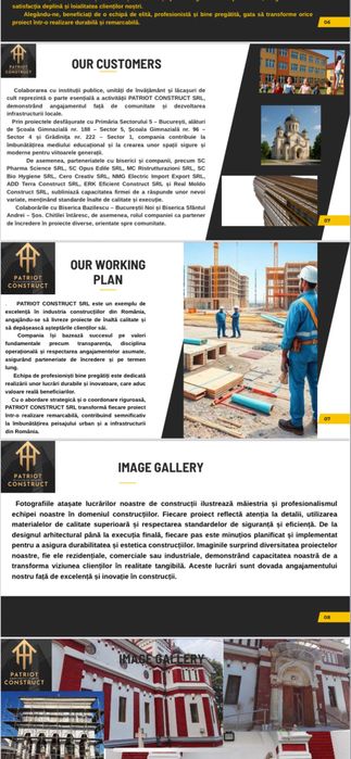 Finisaje si tot ce tine de constructii impecabil- Patriot Construct