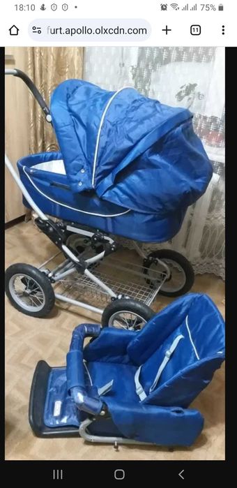 Детская коляска "зима-лето"