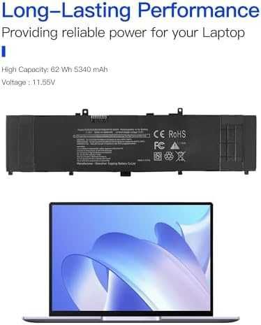 Нова лаптоп Батерия B31N1535 5340mAh 11.55V за ASUS ZenBook UX310 UX410 UX310UA UX410UA