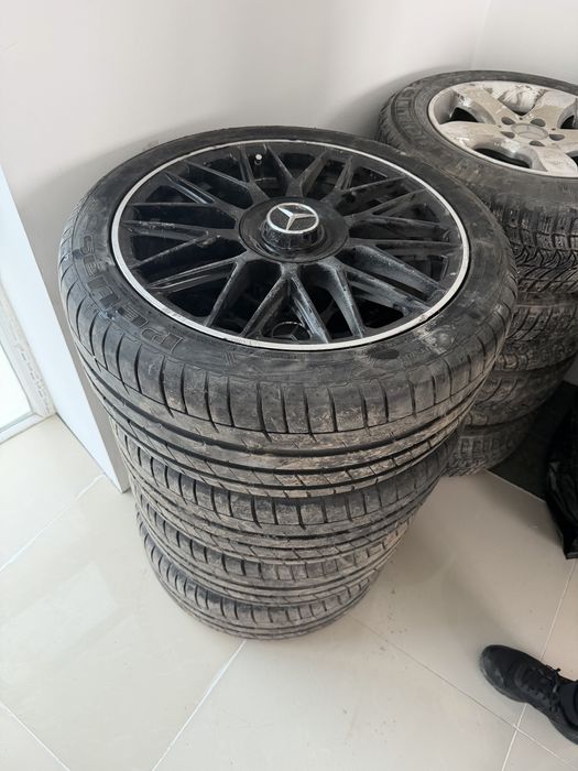 Диски с покрышкой мерс AMG
