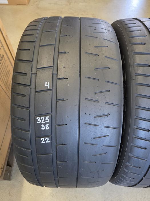 285/40/22 & 325/35/22 4бр.PIRELLI P ZERO TROFEO R-Неразличими от НОВИ