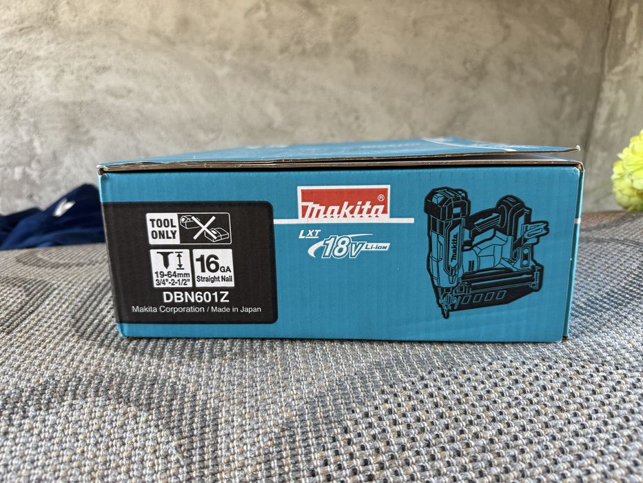 Makita DBN601Z 18V LXT – Pistol de bătut cuie 16 Ga, NOU