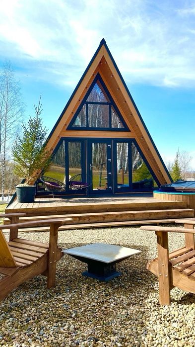 Vand casute tip A 6 x 6m din lemn