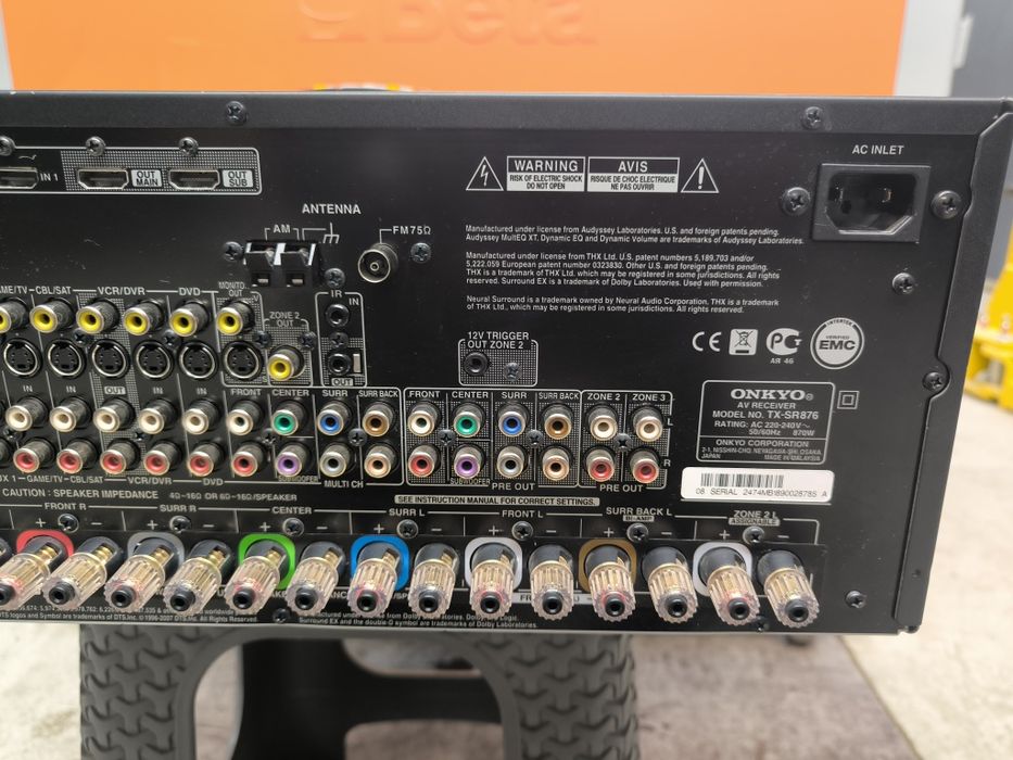 Onkyo tx sr 876  7.1 channel