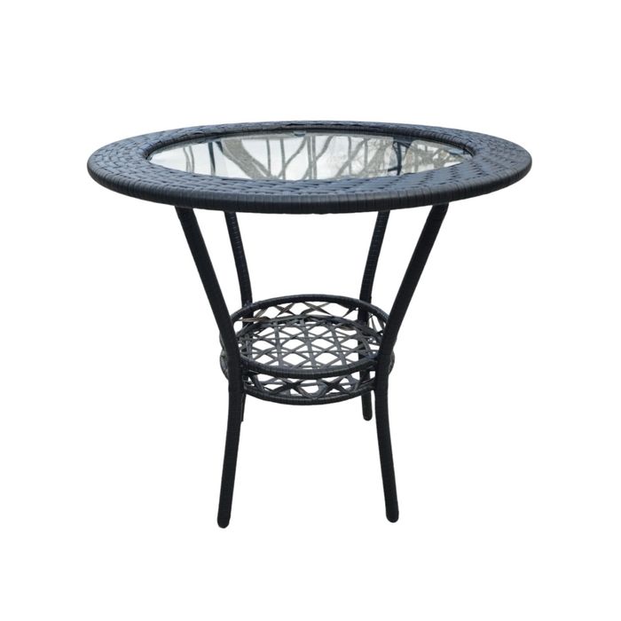 Градински ратанов комплект 2 стола и маса