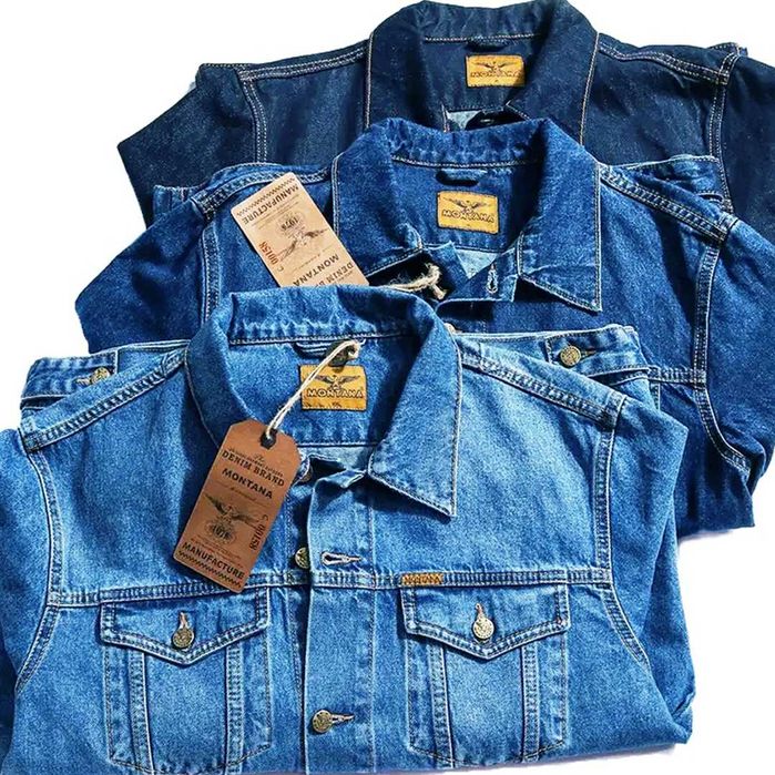 Джинсовые куртки "Montana" (бомбер, тип III, шерпа)