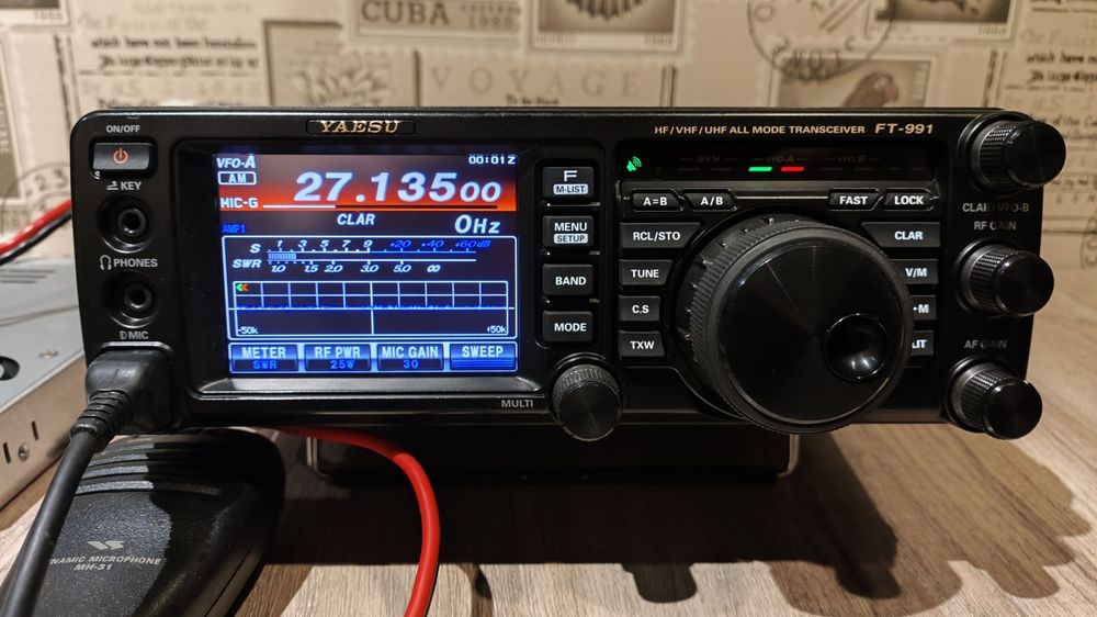 YAESU FT 991. Трансивер КВ /УКВ