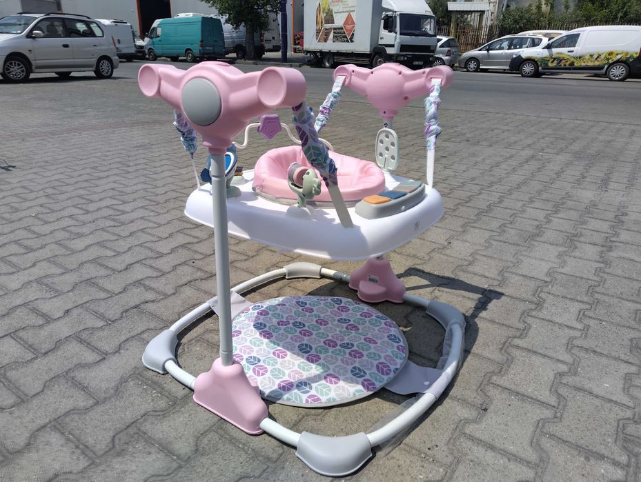 MONI Детско бънджи HOP розов