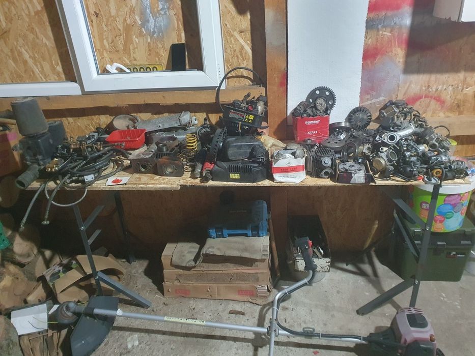 Piese scutere 4t și  2t atv 125cc și moped piagio