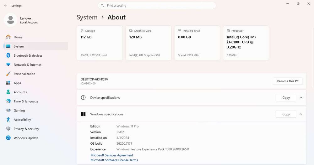 Lenovo ThinkCentre M700 Windows11– Ideal Birou/Receptie/Acasă– Mini PC