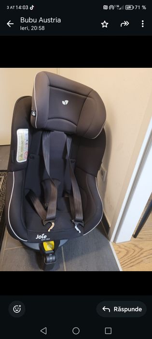 Scaun de masina cu isofix de la jole